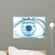 Test vision chart Wall Mural