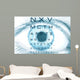 Test vision chart Wall Mural
