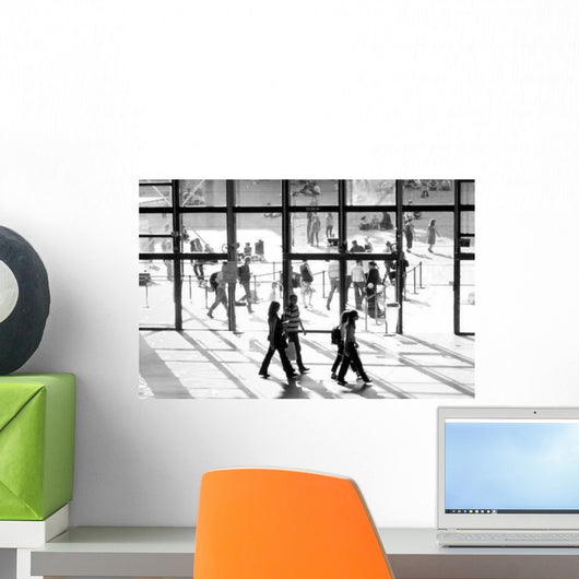 Train Station Wall Decal