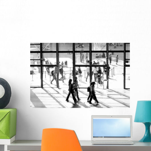 Train Station Wall Decal