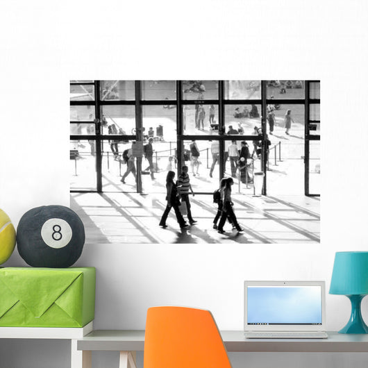 Train Station Wall Decal