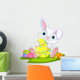 Easter. Bunny with Easter Egg Wall Decal