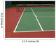 tennis court Wall Mural