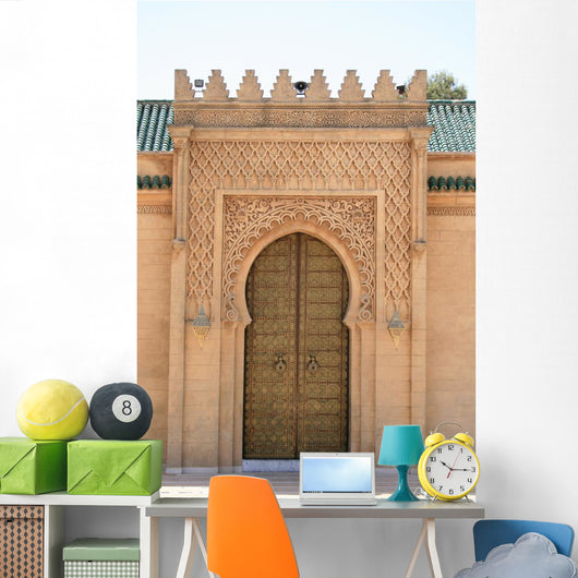 Door Moroccan Building