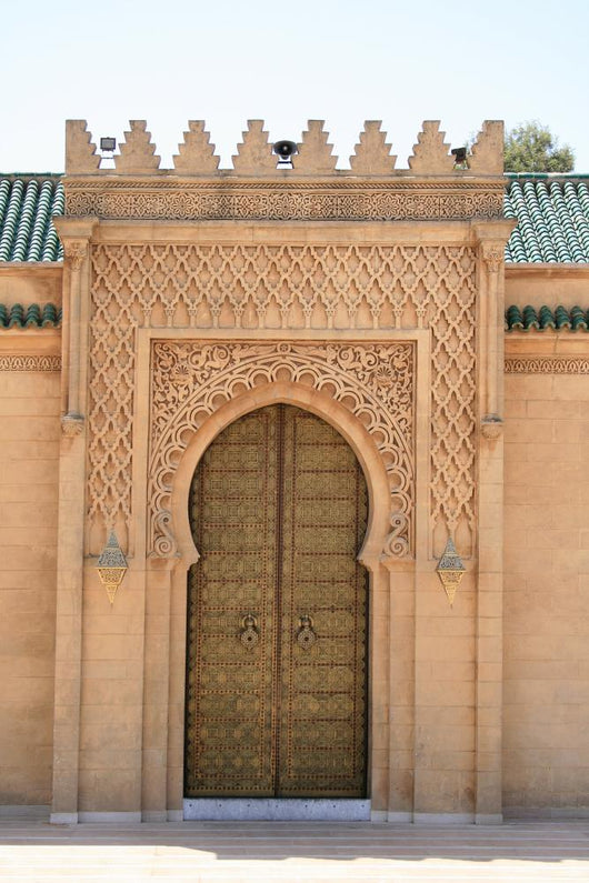 Door Moroccan Building