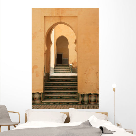 Aligning Doors Mosque Meknes