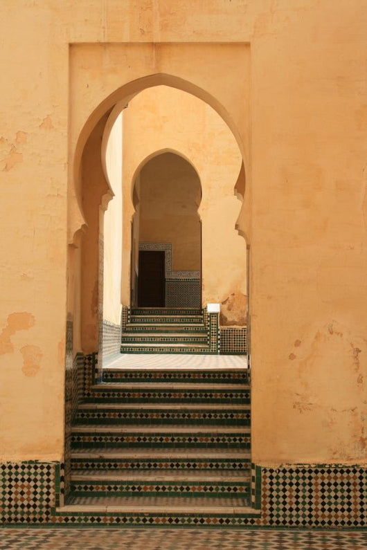 Aligning Doors Mosque Meknes