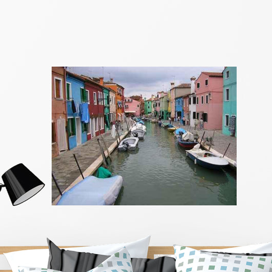 Burano Lagune Venise Wall Decal
