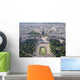 Paris From Eiffel Tower Wall Decal