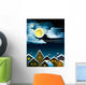 Night Houses and Moon
