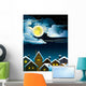 Night Houses and Moon
