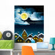 Night Houses and Moon