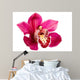 Purple Orchid Flower White Wall Decal
