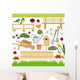 Garden Digital Collage Wall Mural