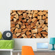Wood as Firewood Stacked