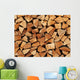 Wood as Firewood Stacked