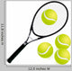 Tennis Racket and Balls