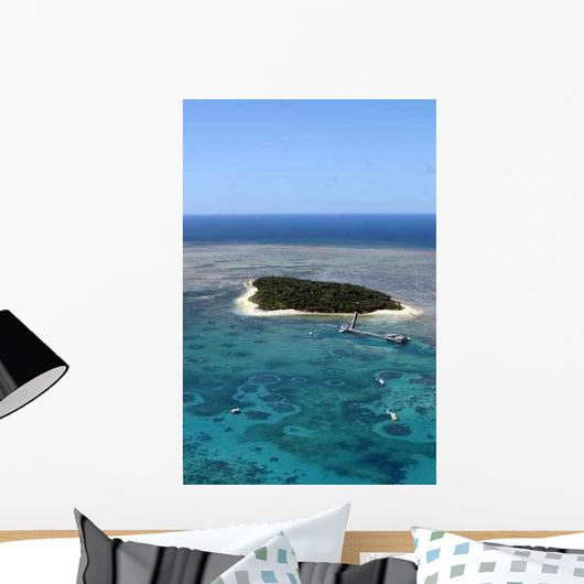 Island Sun Wall Decal