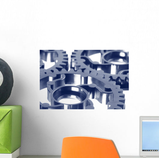 Gears Wall Mural