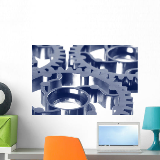 Gears Wall Mural
