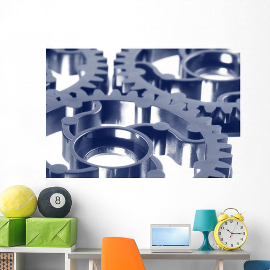 Gears Wall Mural