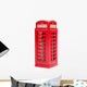 Toy English Phone Booth Wall Mural
