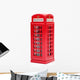 Toy English Phone Booth Wall Mural