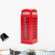 Toy English Phone Booth Wall Mural