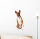 Basenji Puppy White Wall Decal