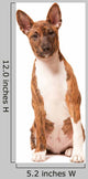 Basenji Puppy White Wall Decal