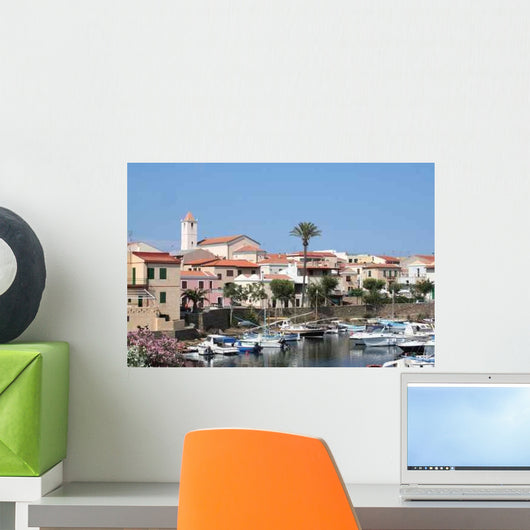 Petit Port Sardaigne Wall Decal