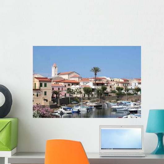 Petit Port Sardaigne Wall Decal