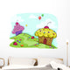 Cupcake Land Wall Decal