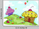 Cupcake Land Wall Decal