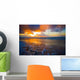 Beautiful Sunset Beach Wall Decal
