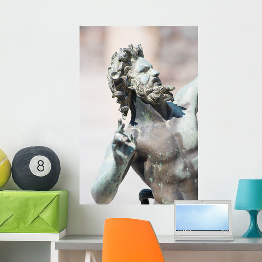 Satyr statue close-up from Pompeii, Italy Wall Mural