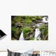Wooden Bridge over Saent Wall Mural