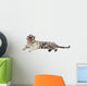 Lying White Tiger Over Wall Decal
