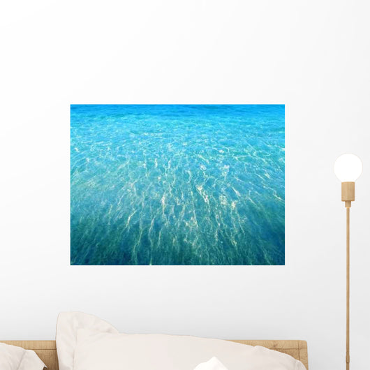 Clear Blue Water Wall Decal
