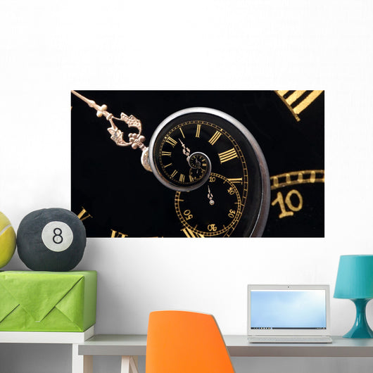 Infinity time. Wall Mural