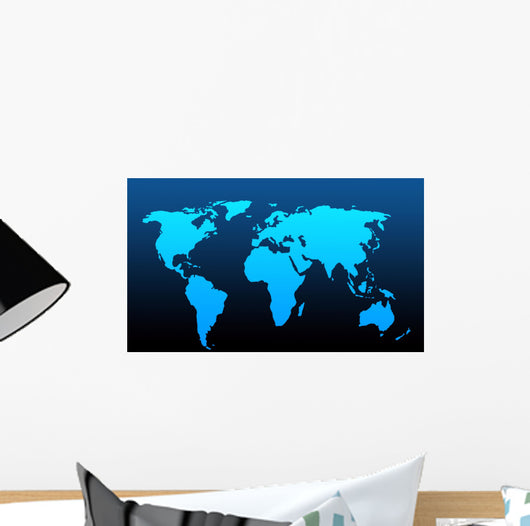 world map Wall Mural