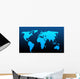 world map Wall Mural