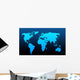world map Wall Mural