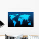 world map Wall Mural