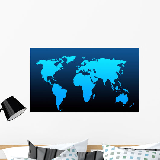 world map Wall Mural