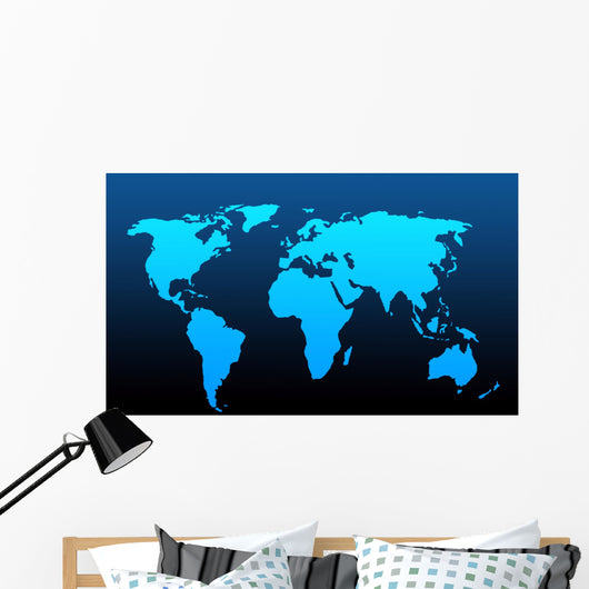 world map Wall Mural