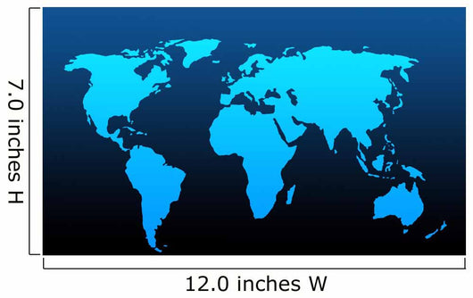 world map Wall Mural