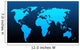 world map Wall Mural