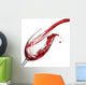 Splash Wine White Wall Decal