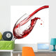 Splash Wine White Wall Decal